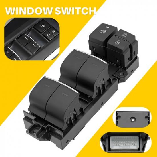 

Fits 21 Toyota Corolla Sedan Driver Side Window Switch ABS Plastic EXV