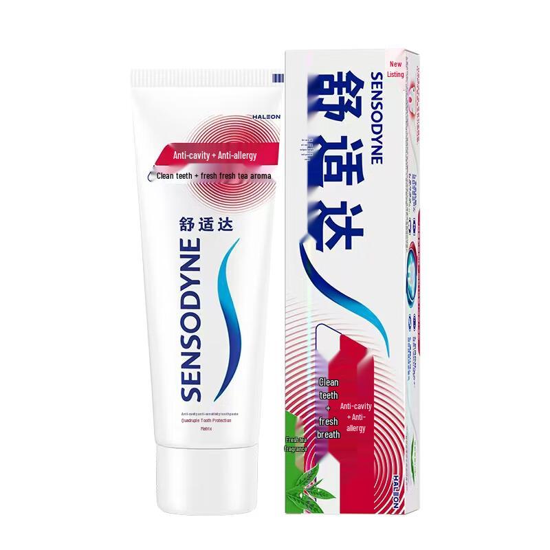Sensodyne Fresh Tea Anti-Cavity & Sensitivity Toothpaste