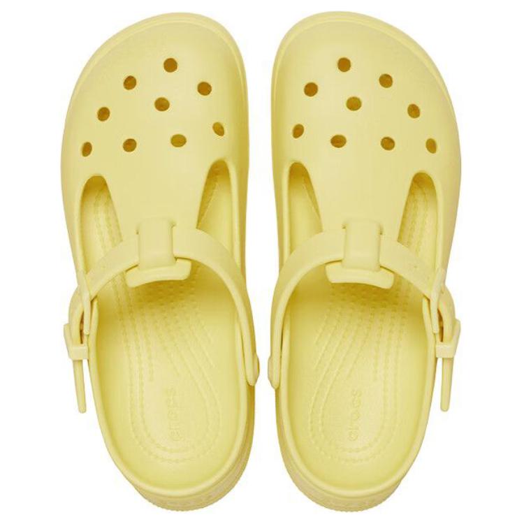 Crocs Classic Mary Jane EVA Lightweight Slip-On Clogs Women Clogs Yellow 210581-78R