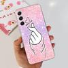 Case For Samsung F54 5G Back Cover Glitters Fashion Cat Wolf Soft Silicon Bumper For Samsung Galaxy F54 5G F546B Phone Case Capa