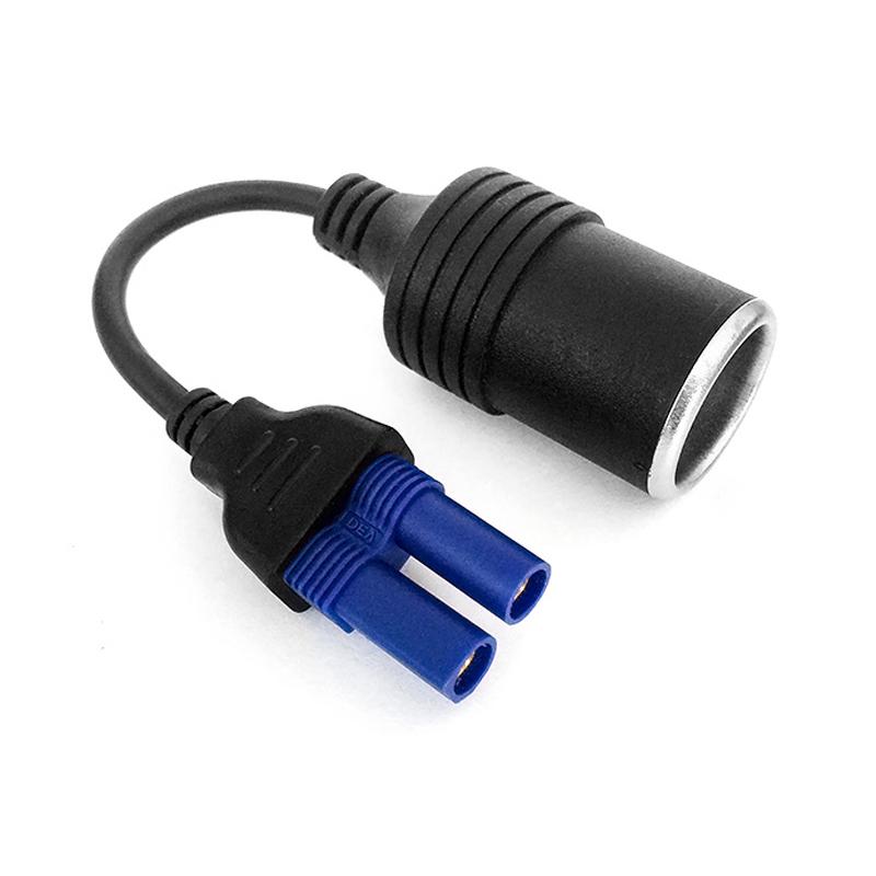 12V Portable EC5 Cigarette Lighter Socket Adapter Connector Car Battery Booster Car Jump Starter Converter Auto Accessories