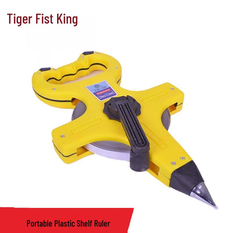Tiger Fist King 50 м Портативная рулетка с пластиковым корпусом