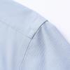 Hengyuanxiang Men's Wrinkle-Free Pure Cotton Long Sleeve Business Casual Shirt
