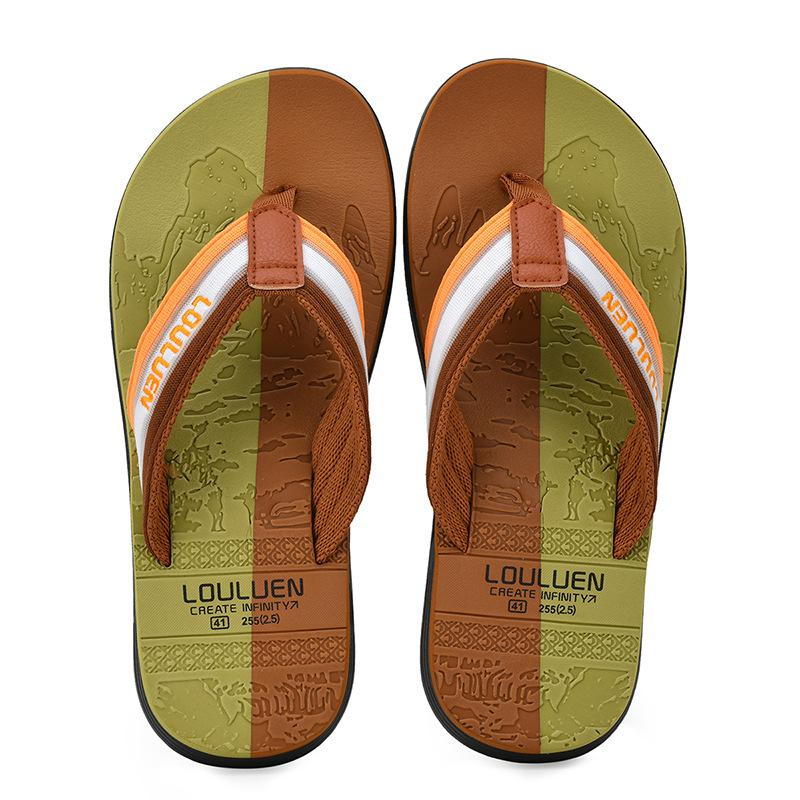 New Men's Flip-flops Summer Slippers Men's Non-slip Beach Fashion Outdoor Cool Slippers