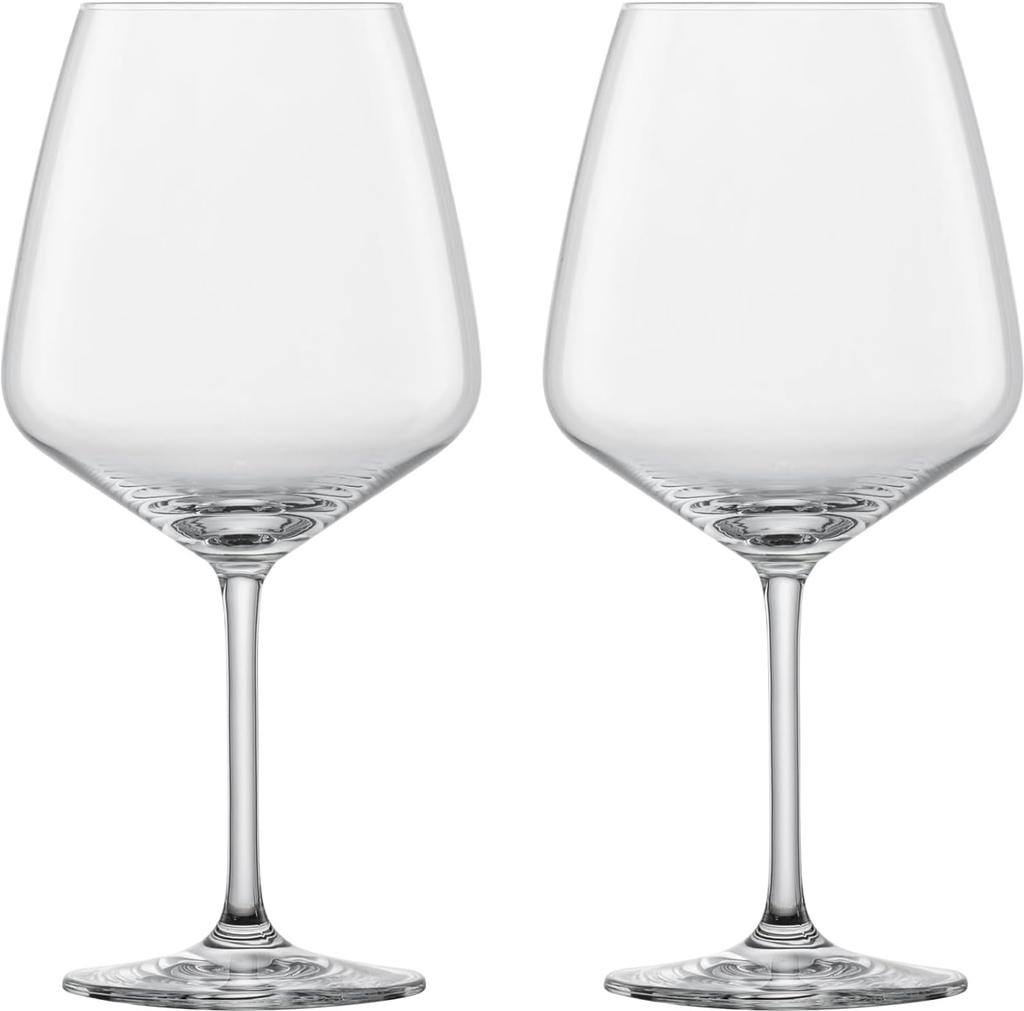ZWIESEL GLAS Break-Resistant Tulip Wine Glasses for Red Wine (Burgundy), Pair of 2, Machine-Made (m123608)