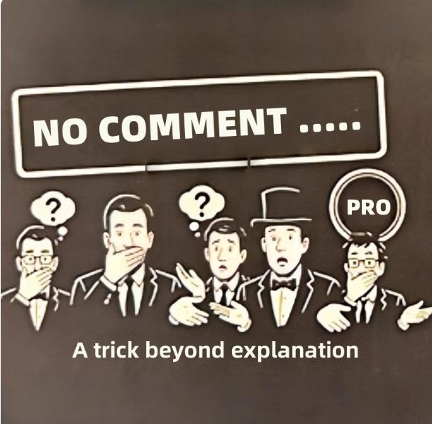 

Astor No Comment PRO Version Poker Deck Magic Tricks Upgraded Close-Up Illusions & Gimmicks for Magicians Party Games Mentalism синій