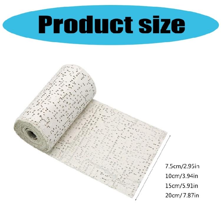 Plasters Bandage Roll for Artistic Creation Quick Hardening White Plasters Cloth Wrap Strips Perfect for DIY Crafts
