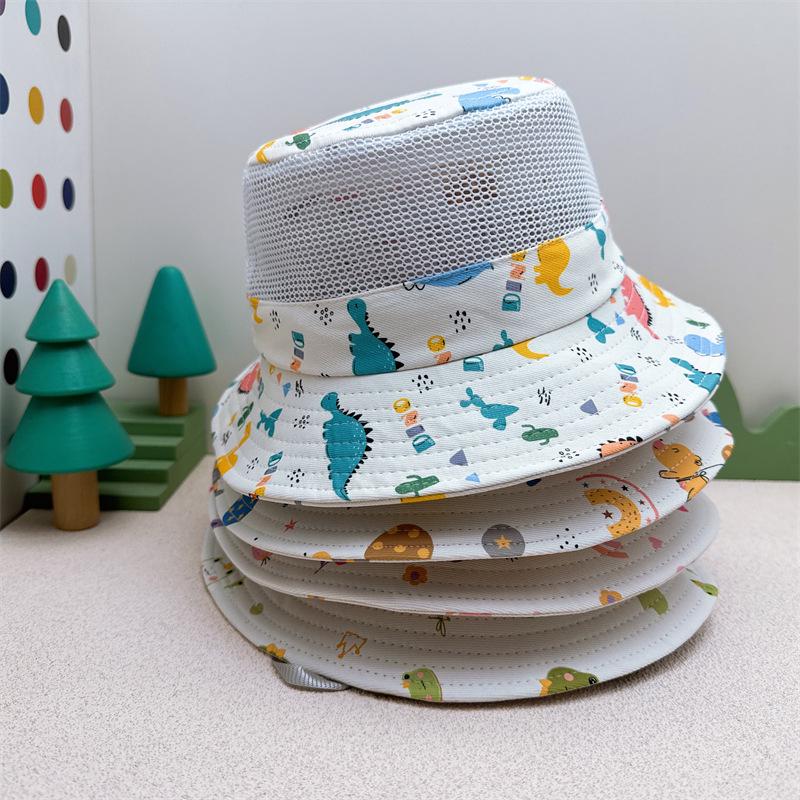Breathable Baby Sun Hat - Summer Style Mesh Bucket Hat with Sun Protection 52cm (Approx. 4-6 years)
