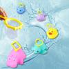 20Pcs Duck Fishing Toys Bath Time Toys for Kids Floating Fishing Games Beach Pool Games Indoor Outdoor Fun Gift for Children