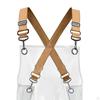 Transparent Cooking Apron for Salon And Barbecue Use