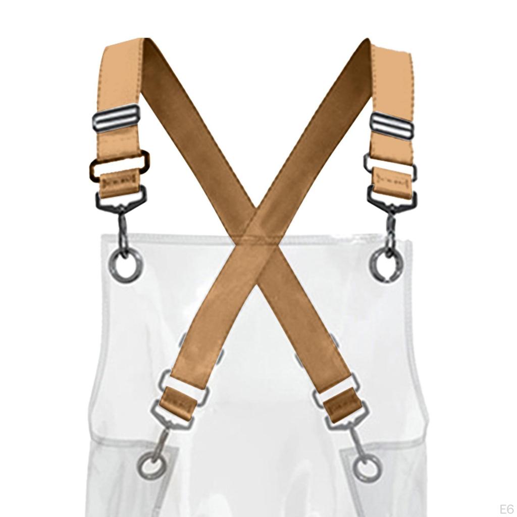 Transparent Cooking Apron for Salon And Barbecue Use