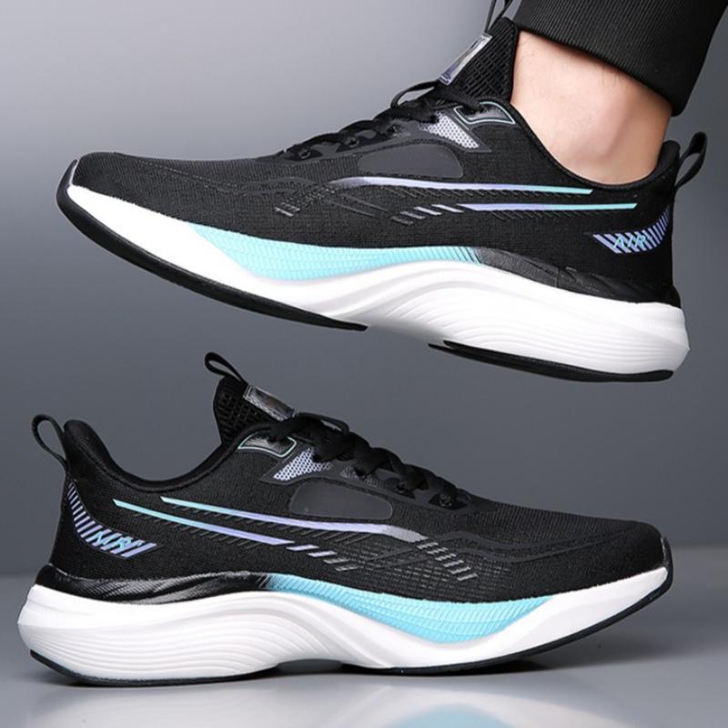 Fashion Lightweight Men Air-cushion Running Shoes Outdoor Breathable Wear-resistant Tennis Sneakers Non Slip Marathon Men's Sports Shoes