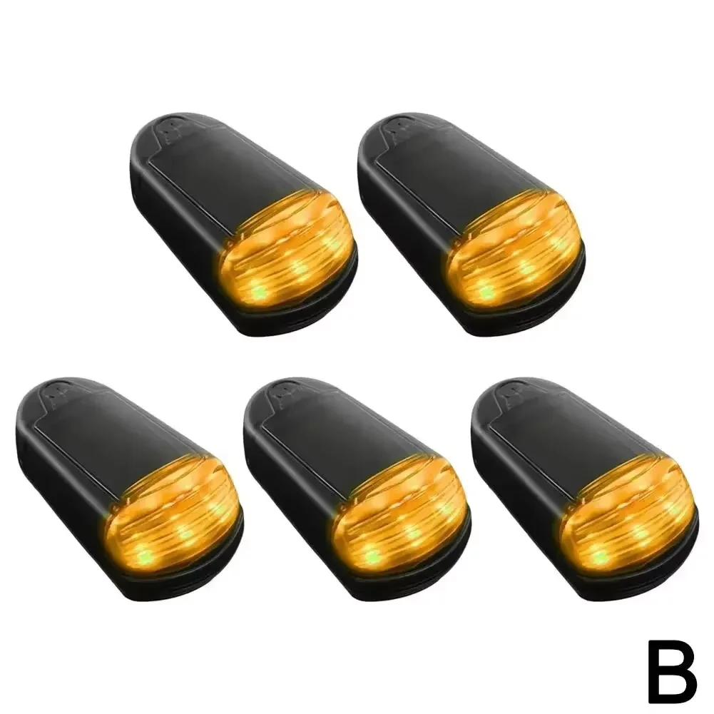 Solar Powered Cab Lights Cab Marker Roof 16LED Light F150 For Dodge RAM Lamp For Pickup Truck Roof Mouse Light For Car