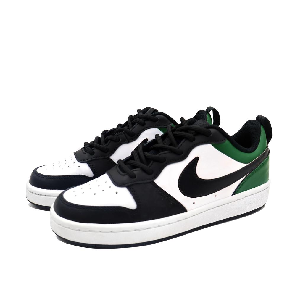 Nike Court Borough 2 Skateboard Shoes Women's Low top Green/Black/White BQ5448-115(Team271-)