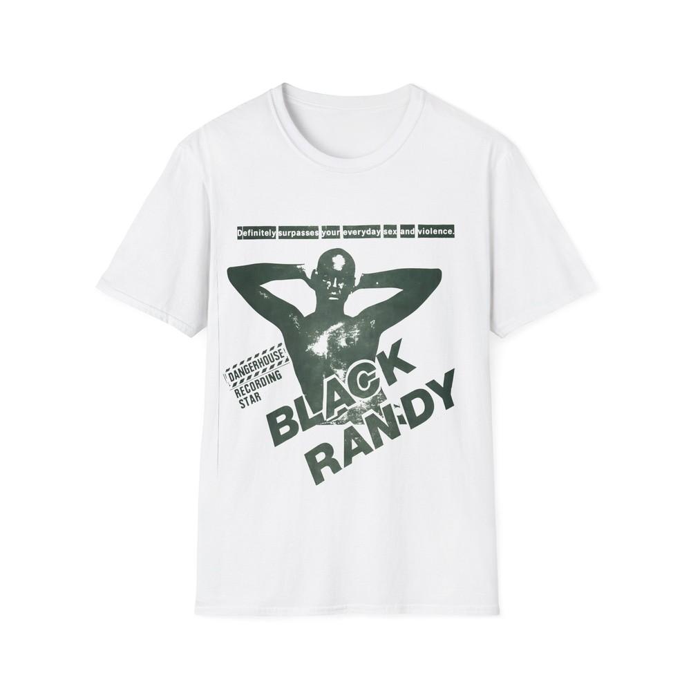

black randy and the metrosquad show poster tshirt L