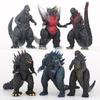 6pcs Exquisite Godzilla Monsters Movie Character Action Figure Doll Set For Fans
