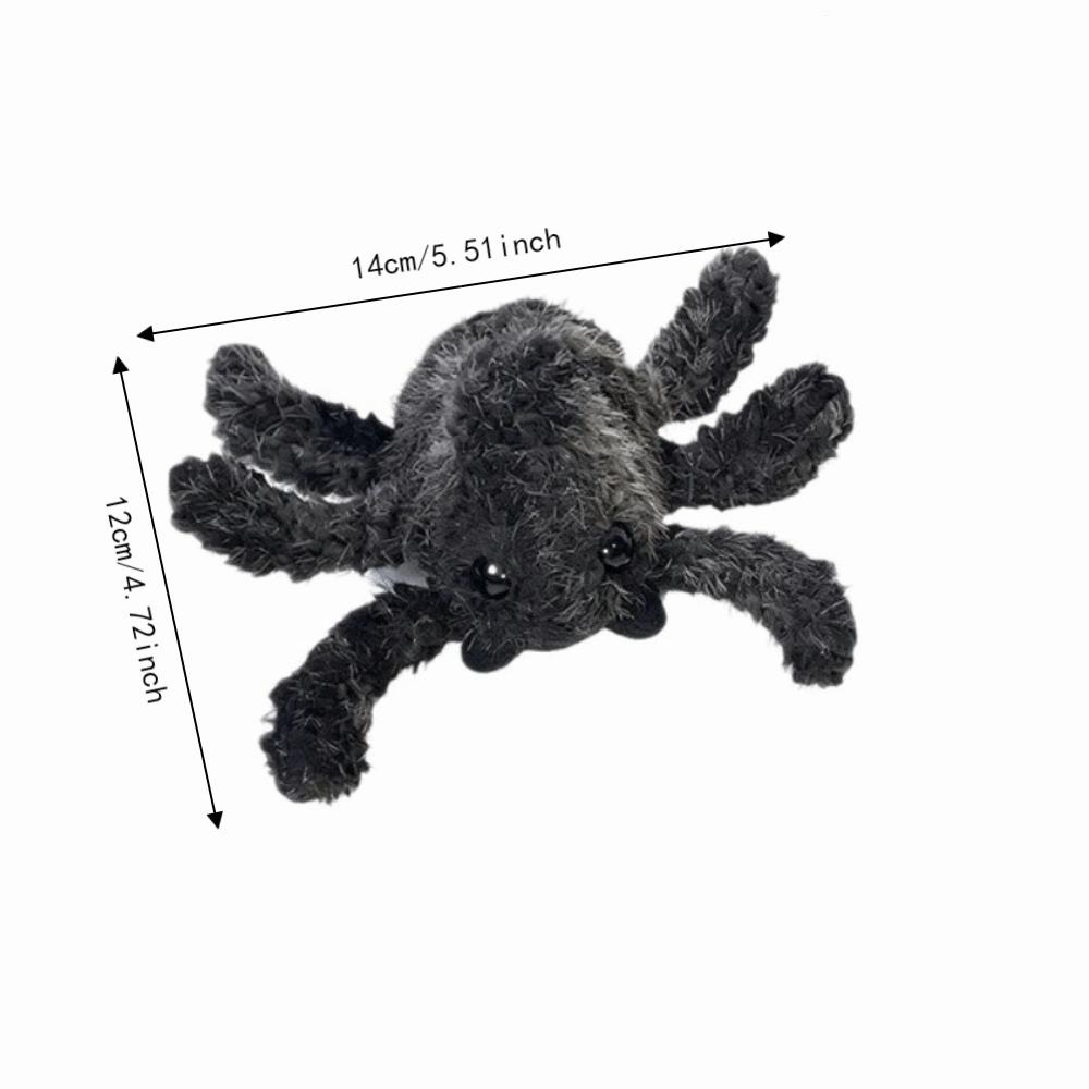 Realistic Interactive Pet Toy Rechargeable Halloween Mobile Spider Home Indoor