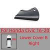 Left And Right External Rearview Mirror Lower Cover Cap Wing Side Mirror Lower Shell For Honda Civic 2016 2017 2018 2019 2020
