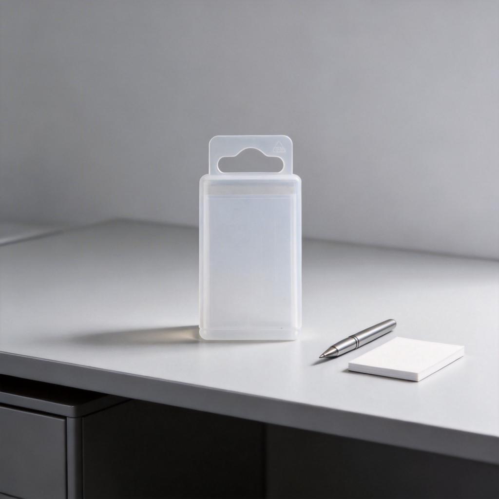 Rectangular Transparent Tool Box with Telescopic Feature for Drill Bit Storage