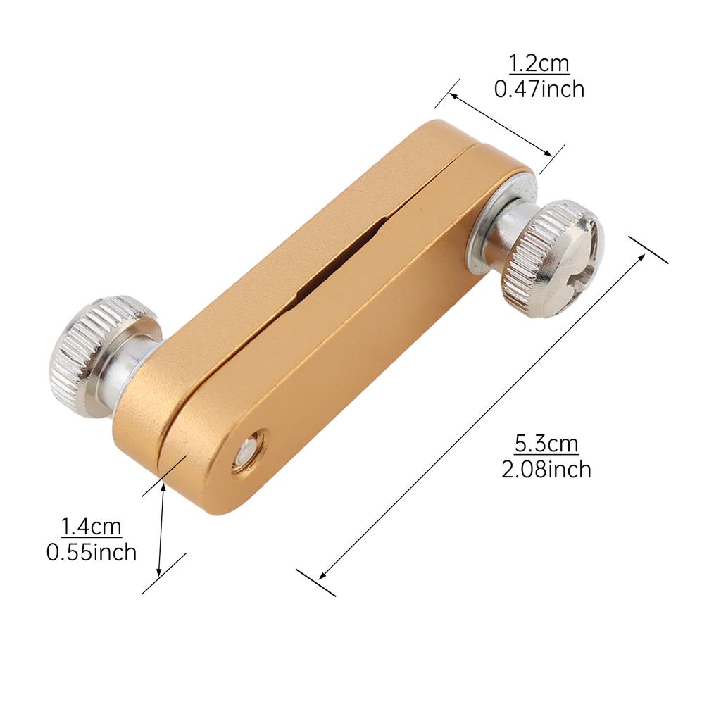 Aluminum Alloy Ruler Positioning Block, Multifunctional Scribing Locator for Woodworking and DIY Marking Work