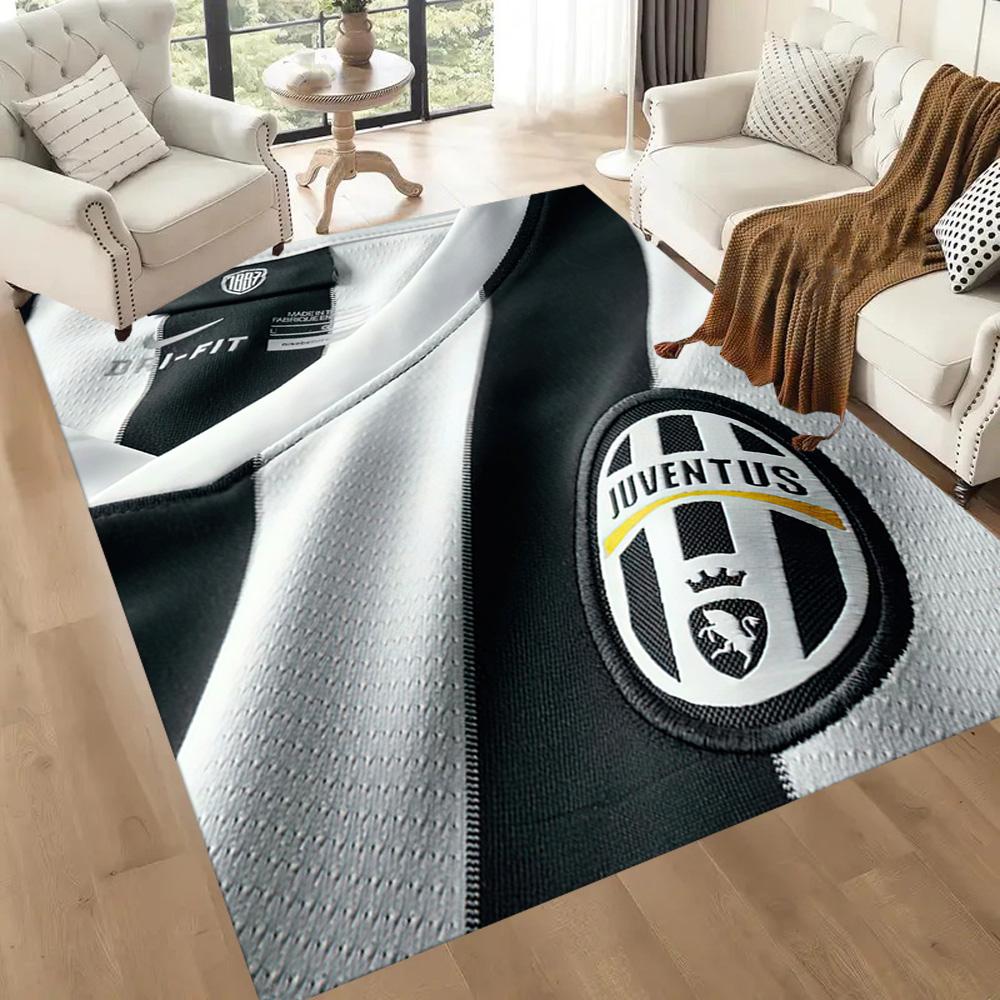 Juventus Area Rug Design For Kitchen Balcony Game Room Hallway Antislip Rug Decorate Offices Luxury Gift For Birthday Christmas Wedding