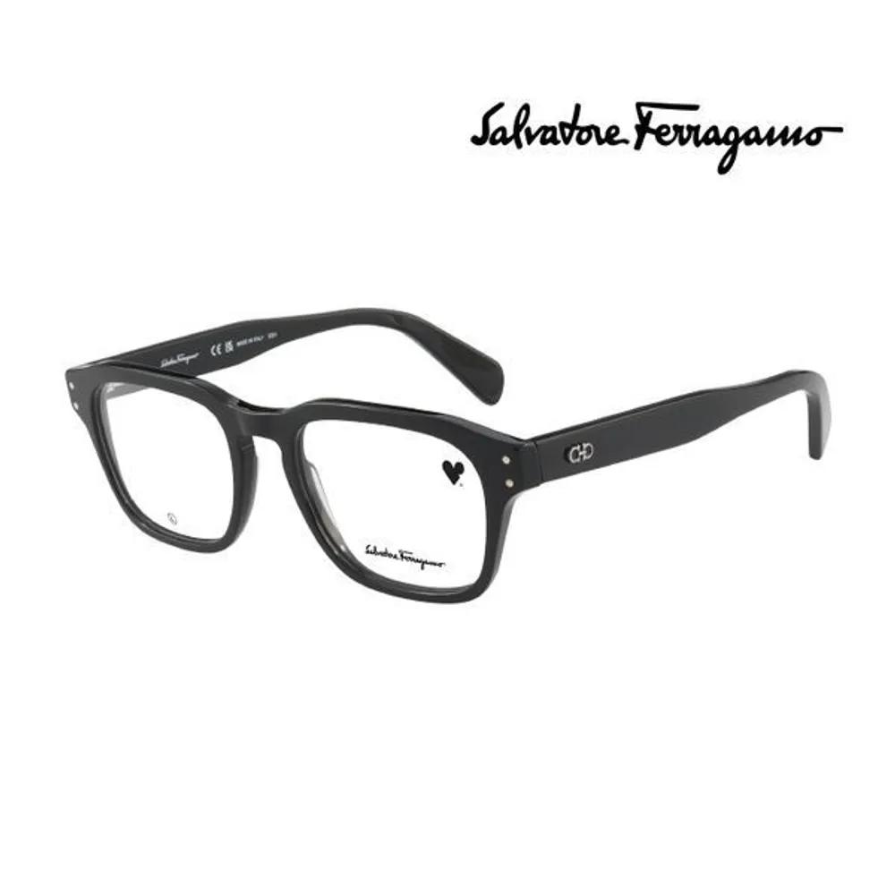 Eyeglass Frames SF2958 001 Square Horn-rimmed Glasses for Women and Men SF2958 001_I [52]