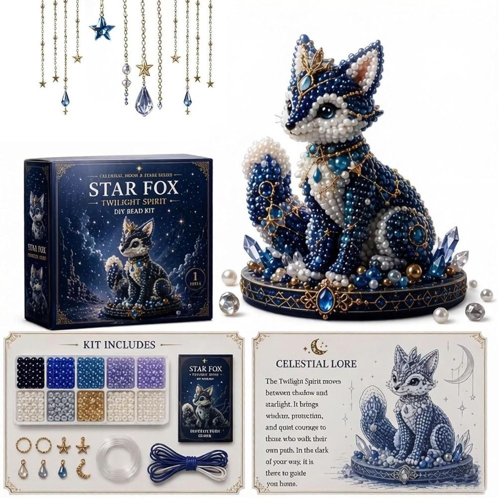 3D Design DIY Beadwork Craft Kit Animal Shape Animal Bead Set  Home Decor