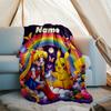 Personalized Custom Name Blanket - Pokémon Print Design,Blanket for Sofa,Bed,Travel,Camping - Soft and Warm, Great Gift