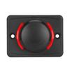 3.1A  12V/24V Black Car Dual USB Port Power  r Socket Outlet with LED (White)