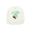 MLB Like Collection Sweatshirts Unisex Cream Crew Neck Thickened Regular 3AMTL0326-50CRS
