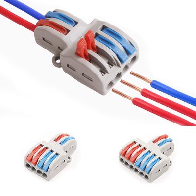 1PC Wire Connector Splitter Universal Terminal Block DIY Cable Connector Fast SPL-42/62