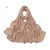 New Stripe Cotton Jersey Hijab Scarf For Women Muslim Long Shawls Headscarf Wraps Foulard Islamic Headband Turban Ramadan Hijabs
