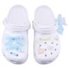 Crocs Classic clog soft ice SDS macaron colour scheme refreshing and comfortable cute fairy hole shoes for men and women white