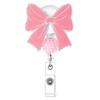 Funny ID Badge Holder with Alligators Clip for Nurse Teacher Office Holiday, Retractable Badge Reels Gifts Badge Holder