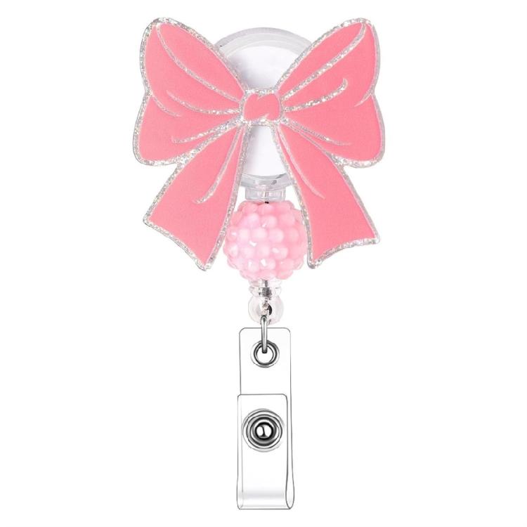 Funny ID Badge Holder with Alligators Clip for Nurse Teacher Office Holiday, Retractable Badge Reels Gifts Badge Holder
