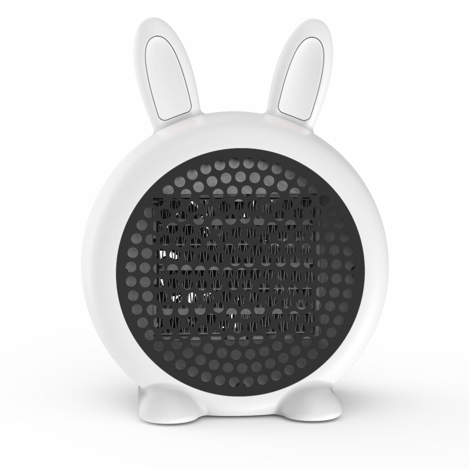 Little Rabbit Desktop Electric Heater—Compact, Fast-Heating Fan for Home Use Fan Heater