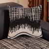 Geometric Milk Silk Sofa Seat Cover Pet Friendly S/M/L/Xl High Elasticity Sofa Slipcovers Couch Cap Furniture Case Soft