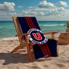 Universidad de Chile Fashion Beach Towel: Ideal for Summer Adventures Soft, absorbent and quick drying suitable for swimming and bathing
