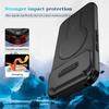 KEYSION Shockproof Magnetic Case for Google Pixel 9 10 Pro XL Slide Camera Protection Kickstand Phone Cover for Google Pixel 9A