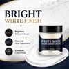 Shoe Color Cream for - Restores Whiteness, Covers Scuffs and Stains, Easy To Apply