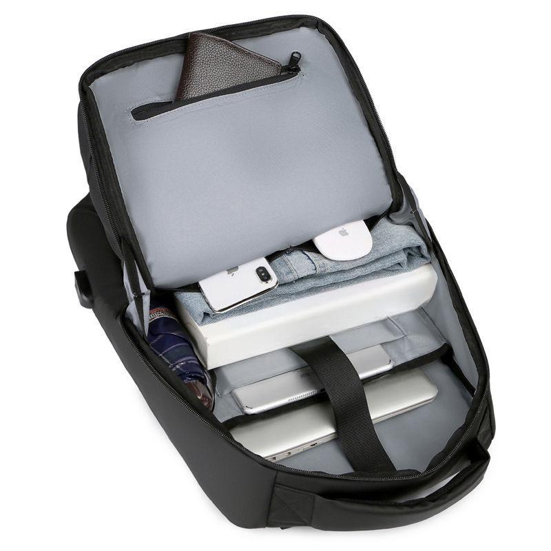Large-capacity Backpack, High-end Men's Commuting Backpack, Business Waterproof Computer Bag, Casual Travel Schoolbag