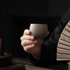 Japanese Style Handmade Stoare Tea Cup Kung Fu Tea Set Tea Cup Small Single Cup Ancient Style Quiet Road Cup Bowl Teacup