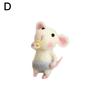 Self-Assembly First-Class Mouse First-Class Wool Top-Grade Felting Top-Grade Toy Compact Size Premium-Quality Handmade First-Class Mouse