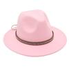 Tibetan Style Top Hat Temperament Jazz Hat British Elegant Felt Hat Big Brim Rivet Woolen Hat Men And Women