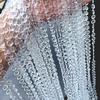 11mm UFO Disc Acrylic Beaded Curtain for Wedding Décor, Ceiling Hanging, and Aisle Runner.