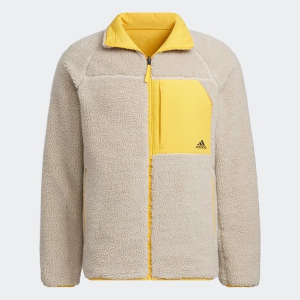 

Мужская спортивная куртка Adidas Galleria Sherpa Reversible Padded BEIGE/A2XL