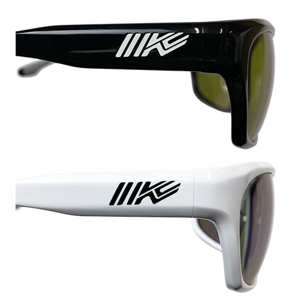 Imakatsu Baccarac LD Sunglasses Special Edition Black x IK Structure Scan IK-707 K.IMAE - (Silver Mirror)