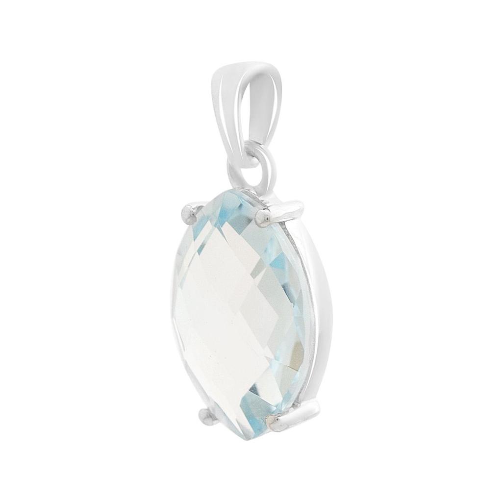 Серебряная подвеска с топазом 6.667ct (2152088)