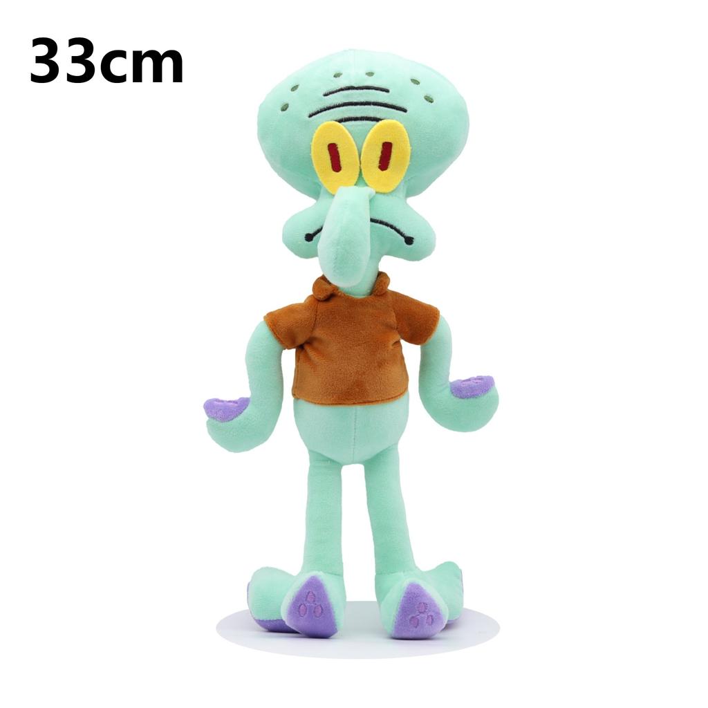 Kawaii Spongebob Squarepants Series Plush Toy Cute Cartoon Character Creativity Pp Cotton Filling Stuffed Toy Birthday Gift