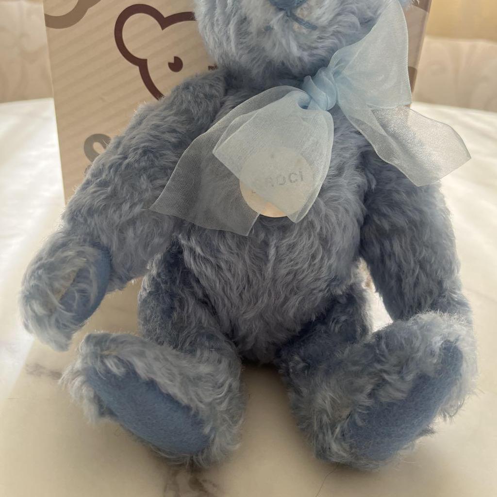 [USED] Steiff Croci Blue Teddy Bear